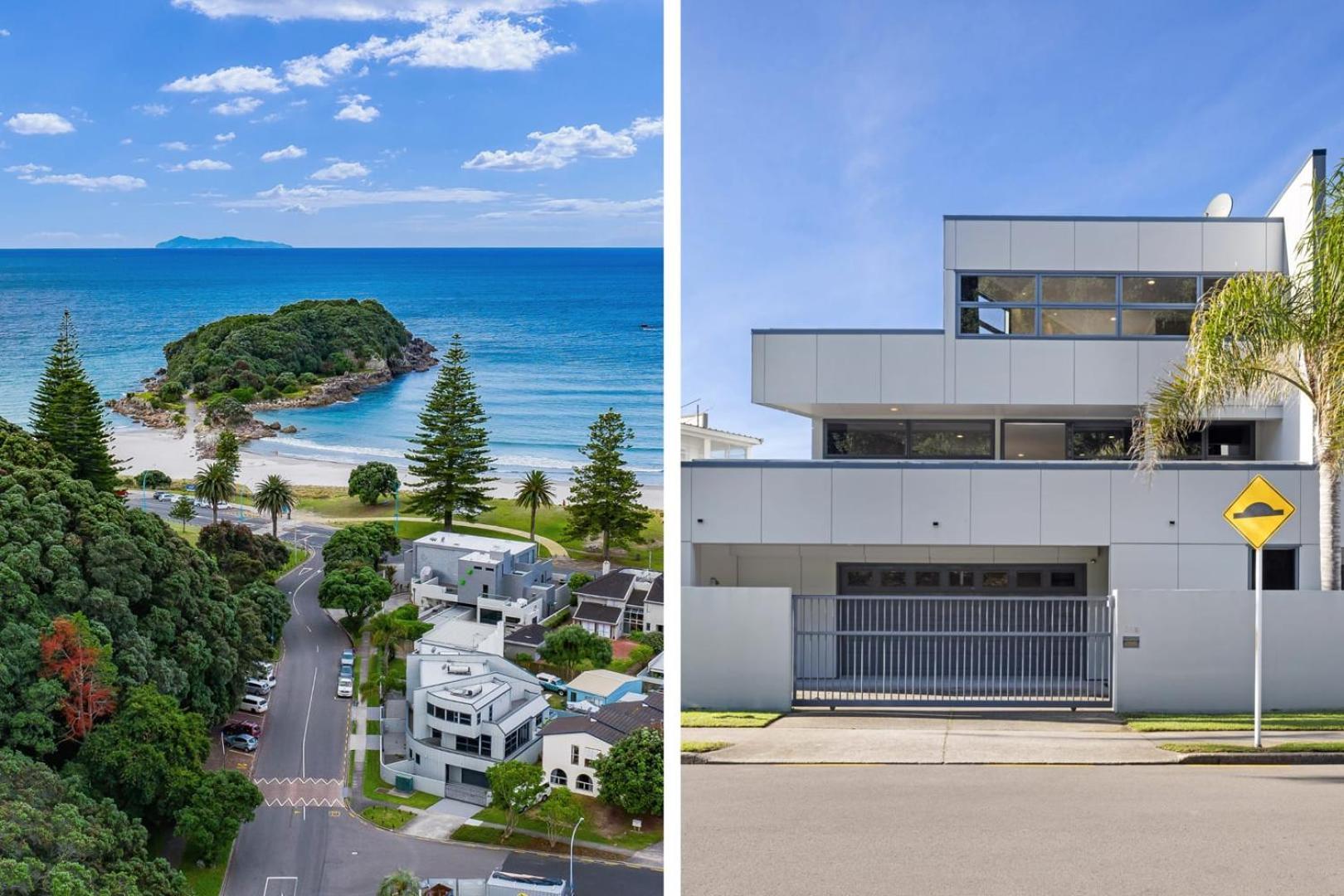 Pacific Escape - Downtown, Beach & Sea Views Mount Maunganui Exterior photo
